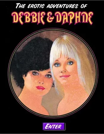 The Erotic Adventures Of Debby And Daphne manga cover