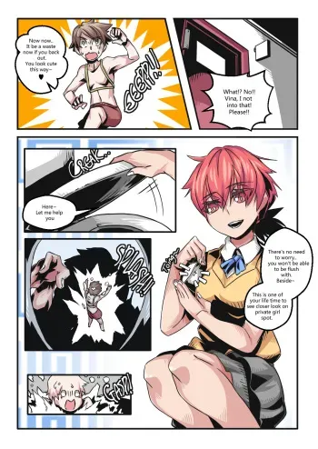 Toilet torment manga cover
