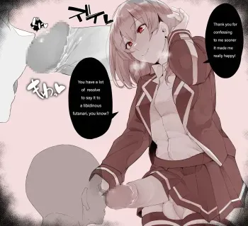 (Kassai) Some dude confesses to a Futa and gets a mouthful of dick manga cover