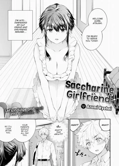 Saccharine Girlfriend manga cover