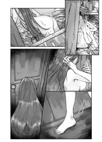Skeb Request Manga | Futa Kidnaps Girl manga cover