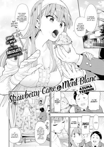 Strawberry Cake & Mont Blanc manga cover