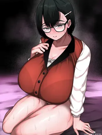 ネットで知り合った地味眼鏡爆乳とお友達交尾しちゃう話 manga cover