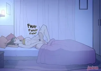 [Artist Lewdua] Horny At Night Parts 1 & 2 manga cover