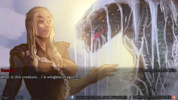 [Frynler] Daenerys meets Zilla (Game of Thrones) manga cover