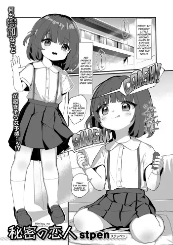 Himitsu no Koibito | Secret Lovers manga cover