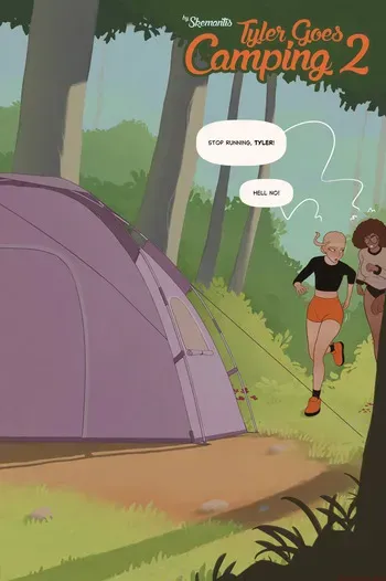 Skemantis - Tyler goes camping - part 2 manga cover