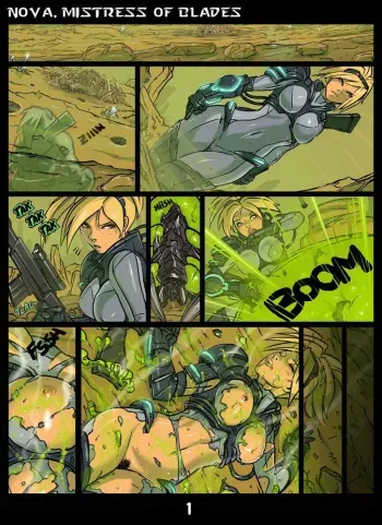 [Ganassa (Alessandro Mazzetti)] Nova, Mistress of Blades (Starcraft)[Spanish] manga cover