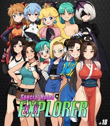 Litchaudhumide: Special holes Ecxplorer (AI generated) manga cover