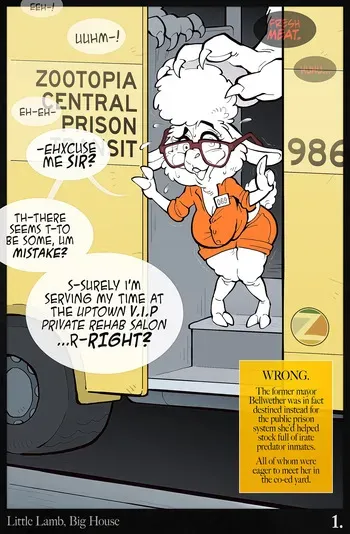 [Sparrow] Little Lamb in The Big House (Zootopia) manga cover