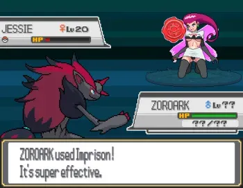 [blackguard] Jessie fucked by Zoroark (Pokemon) manga cover
