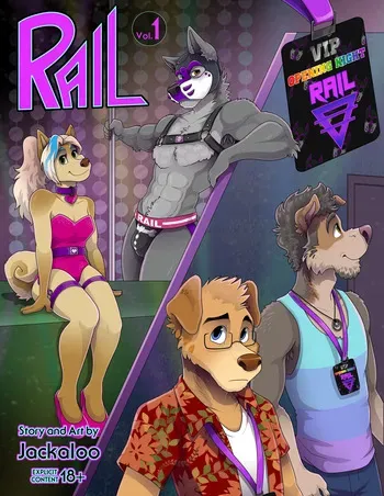 [Jackaloo] RAIL Vol.1 manga cover