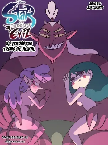 [Inker Shike] El verdadero trono de Mewni (Star Vs The Forces Of Evil) [Spanish] manga cover