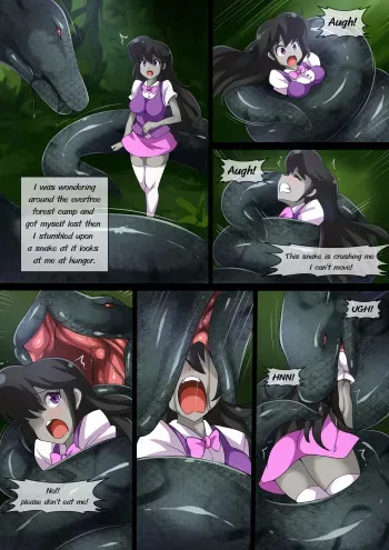 Snake vore of Octavia and Vinyl Scratch manga cover