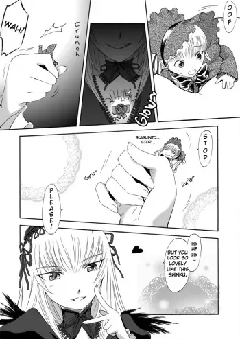 Rozen Maiden - Suigintou Size Fetish Doujin manga cover