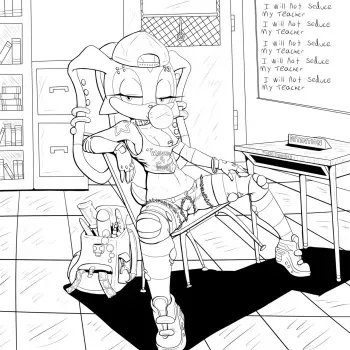 [SlashySmiley] School Slut Cream (Sonic the Hedgehog) manga cover