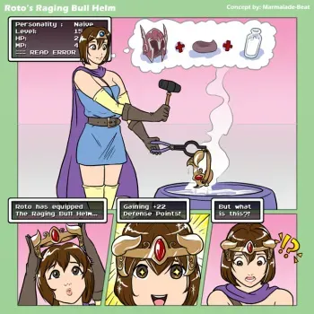 [Jacques00] Roto's Raging Bull Helm (Dragon Quest III) manga cover