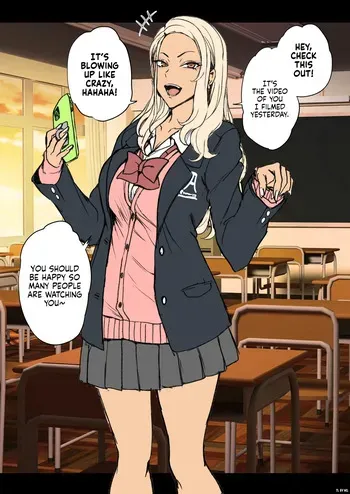 [Aiue Oka] Mukatsuku Gyaru ni Saimin o Kakeru Hanashi | A Story About Hypnotizing a Bitchy Gyaru [English] [NudeSalad] manga cover