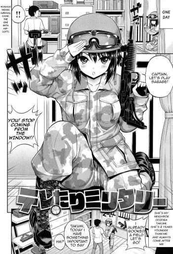 Teletari Military manga cover
