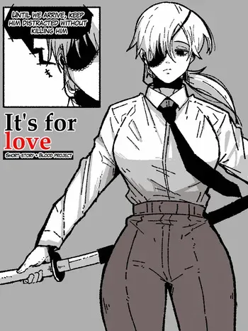 [Mark Gavatino] it's for love (Chainsaw Man) manga cover