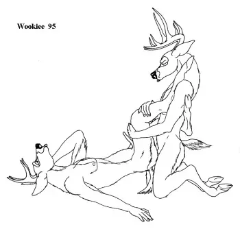 Wookiee- furry porn collection manga cover