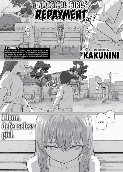 A Magical Girl's Repayment - Part 3 manga cover