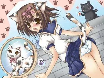[Nihon Denga Senmon Gakkou] Juukan Senka -Dai 7ki - Neko ni Natta Shoujo manga cover