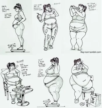 [Ray-Norr] The Weight Gain of Jenny Weng [Ongoing] manga cover