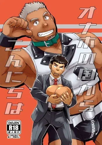 Onaho no Kuni Kara Konnichiwa | Hello From The Onahole Country manga cover
