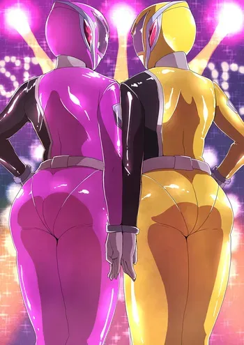 [Zizi] ヒロインバーレスク (戦隊ヒロイン) manga cover