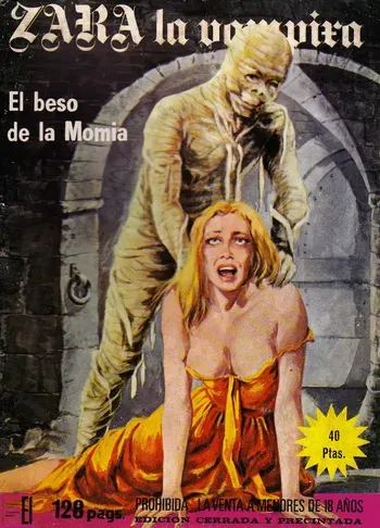 Zara la Vampira #3 (El Beso de la Momia) [Spanish] manga cover