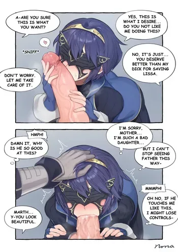 [Norza] Lucina Claiming Her Reward (Original, No Mask, and Textless) manga cover
