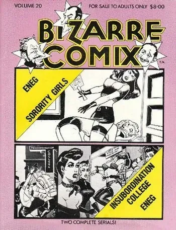 Eneg [= Gene Bilbrew] - Sorority Girls [Bizarre Comix 20.2, EN] manga cover