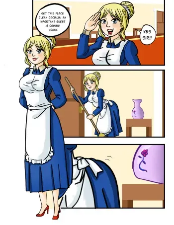 [Pink and Peachy] The Naked Peaches Comic: The Maid manga cover