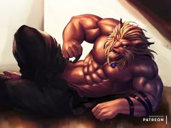 [Metokuron] Week 8 - Leomon | Sol Badguy (Digimon, Guilty Gear) manga cover