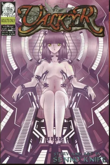 senno knife - (english) valkyr 3 manga cover