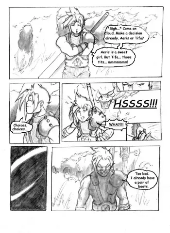 [Zodiac] Unnamed Comic (Final Fantasy VII) [English] manga cover