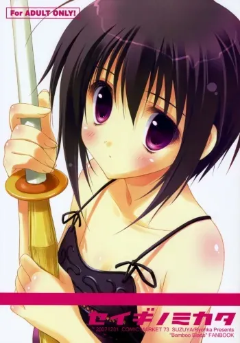 (C73) [SUZUYA (Ryohka)] Seigi no Mikata (BAMBOO BLADE) manga cover