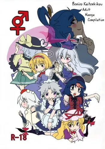 (Kouroumu 9) [Beniiro Kaitenkikou (Seki)] ♂♀ (Touhou Project) [English] [Chastity Dreamer Schmö] manga cover