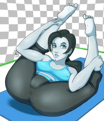 [The Dirty Monkey] Wii Fit Trainer (Super Smash Bros.) manga cover