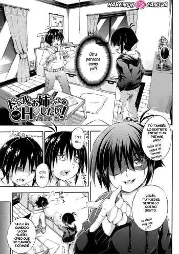 [Maekawa Hayato] Doppel wa Onee-chan to H Shitai! 第2話 (Onee-chan ga Doppelganger ni Netorarechau!) [Spanish] [Harenchi no Fansub] [Decensored] [Digital] manga cover