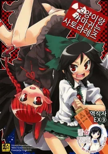 (C75) [Youmusya (Gengorou)] Neko to Karasu wa Satorarezu (Touhou Project) [Korean] [팀 면갤] manga cover
