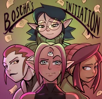 [Mr.Jellybeans] Boscha’s Initiation (The Owl House)(ongoing) manga cover