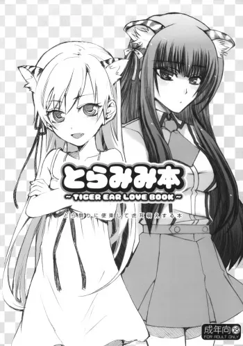 (Toramatsuri 2010) [Aa Aishiteru (Taishow, BUSHI)] Toramimi Hon (Bakemonogatari, Baka to Test to Shoukanju) manga cover