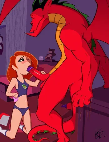 [Kaztor08] Kim Possible & Jake Long (Kim Possible, American Dragon Jake Long) manga cover