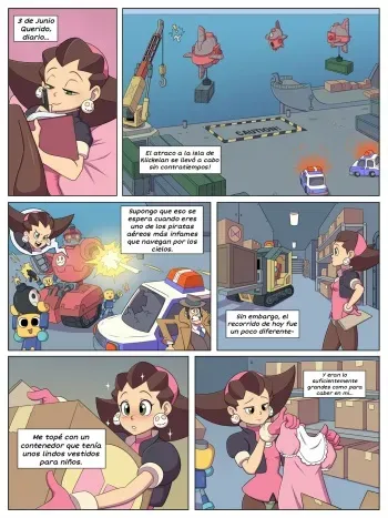 Artista - Pizzabagel / Diario De Un Pirata Aérea - COMIC ESPAÑOL (traducido) manga cover