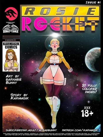 [Barnabie Bunny] Rosie Rocket #1 manga cover