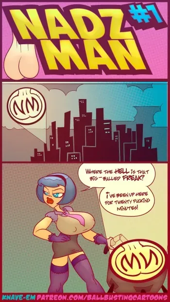 Nadz Man #1 manga cover