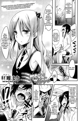 [Akai Mato] Meow.. (Girls forM Vol. 10) [Russian] [Spirtohleb] manga cover