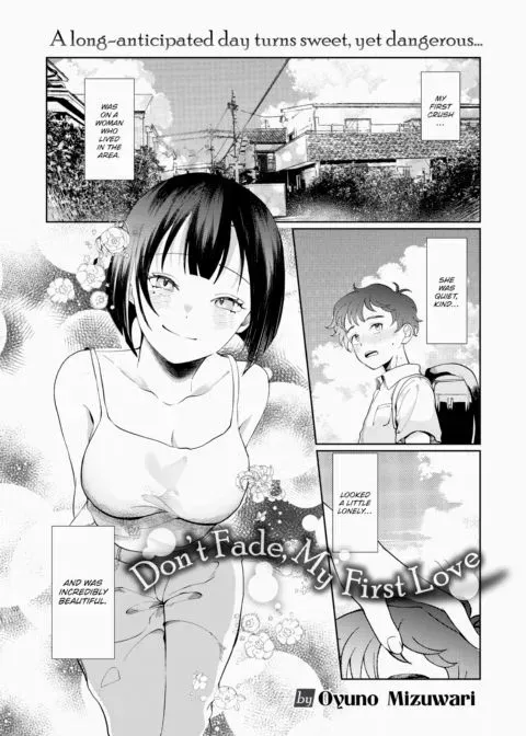 Don't Fade, My First Love manga cover
